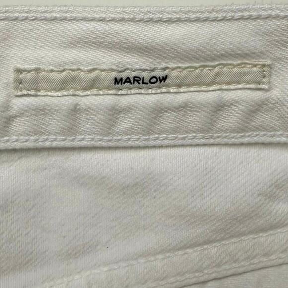 Citizens of Humanity | Marlow Distressed Denim Shorts | White | Size 29 - Picture 16 of 16